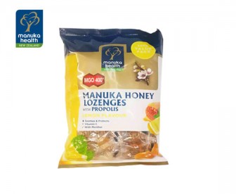 Manuka Health 蜜纽康 MGO400+麦卢卡蜂蜜柠檬润喉糖 500克（约115粒）